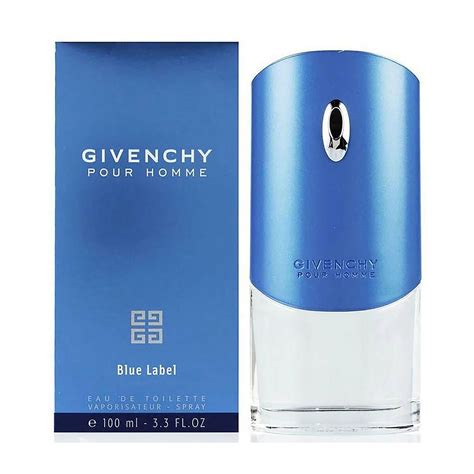 givenchy homme blue label edt|Givenchy blue label for men.